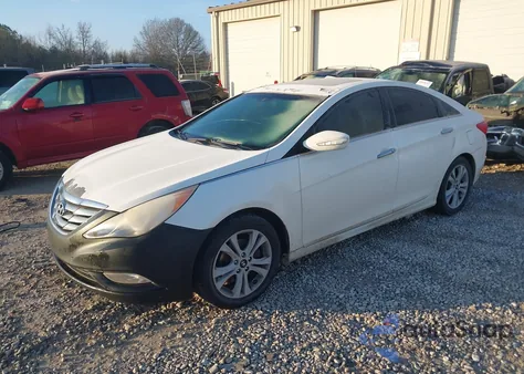 2011 Hyundai Sonata Limited from USA, damaged, VIN 5NPEC4AC2BH181511